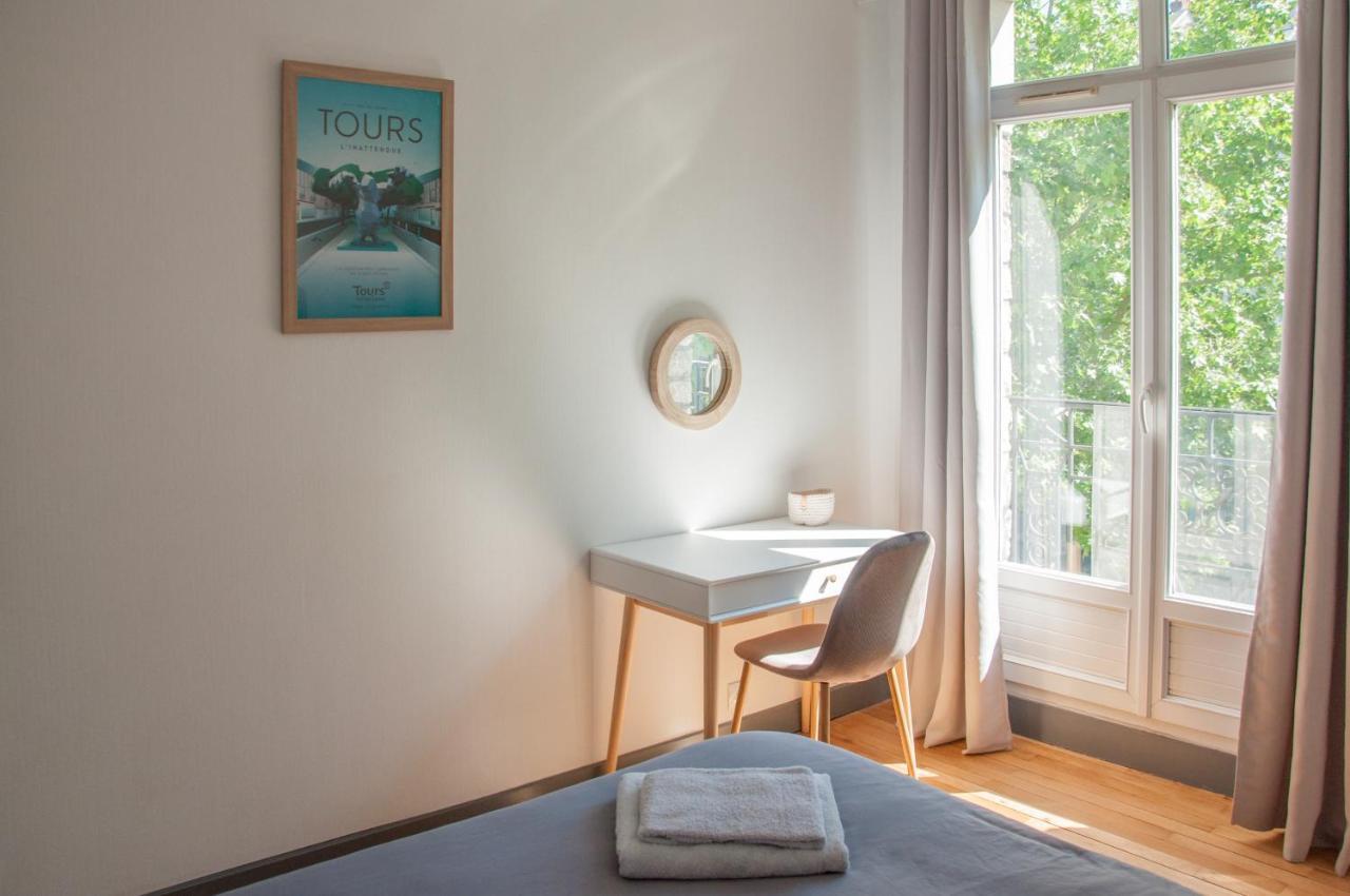 Bel Appartement Tours Centre 2 Chambres, 6 Pers "Pied-A-Tours" Εξωτερικό φωτογραφία